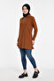 Half-Zip Cinnamon Tunic — Long Sleeve Relaxed Fit Casual Tunic - 7