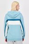 Women Sportswear Fit Long Sleeve Outdoor Hoodie, Sage Blue - 3