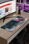 Hollow Knight Silksong Stitched Rubber Gaming Mousepad V3 - 70X30 XL Gaming Mouse Pad - 3