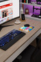 لوحة ماوس الألعاب المطاطية المخيطة Fall Guys مانع للانزلاق V4 - 22X18 Gaming Mouse Pad - 2