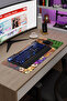 Celeste مانع للانزلاق Dikişli Kauçuk Oyuncu Mousepad V3 - 70x30 XL لوحة ماوس للألعاب - 2
