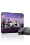 لوحة ماوس ألعاب مطاطية مخيطة من Blue Protocol Star Resonance V1 - 22X18 Gaming Mouse Pad