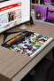 لوحة ماوس الألعاب المطاطية Brawlhalla مانع للانزلاق Dikişli V5 - 48X40 XL Gaming Mouse Pad - 3