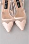 Seç 8565 Heelled Stiletto Shoes (Heel Height:7 cm) Beige