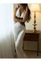 LONG DRESS WITH LACE DETAILS - 3