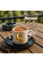 Specially Designed Black Base Turkish Coffee Cup for Ramadan Feast - 2