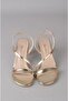 Seç y200 strappy heel shoe (heel: 7.5cm) gold - 4