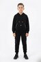Transitional 100% Cotton Kangaroo Pocket Hooded Boy's Tracksuit Set