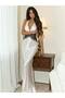 LONG DRESS WITH LACE DETAILS - 2