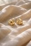 Vintage Style Atelier Knot Earrings for Women Gold Color - 2