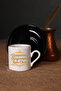 Specially Designed Black Base Turkish Coffee Cup for Ramadan Feast - 4