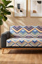 Soft Buttoned Digital Sofa Cover Multi-Purpose Sofa Shawl Sofa Bed Cover Non-Slip Sponge-Backed 165 X 215