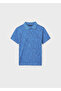 Boy's Polo Collar T-Shirt Navy Blue 6169