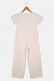 Toddlers Girl Short Sleeve Mickey And Friends Bodysuits, Light Pink - 3
