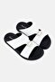 Men Slip On Arabic Sandals, White - 2