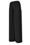 Women's Black Wide Leg Trousers - 3