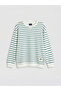 سترة رياضية للأولاد بخطوط مخططة وياقة روبا من سلسلة Shining Selections Zero من Shining Store