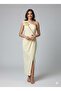 Beethoven Accessory Detail One-Shoulder Evening Dress 3649 - 2