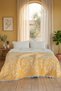 Reversible , Floral Print , 5-Layer Muslin Set of Bedspread Pieces, 220 X 240 Cm, 2 Pieces of Pillow Pieces Each - 4