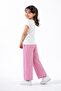 Girl's Set Summer Printed Short Sleeve Top and Bottom - 3
