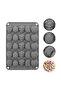 Silicone Fruit Figures (Strawberry, Pineapple, Grape, Banana, Apple) Haribo Chocolate and Jelly Bean Mold