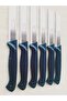 Solingen Serrated Fruit Knife 6 Pieces - Glittery Dark Green - 2