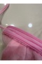 Pink Plush Cute Figures with Shoulder Bag Small Strawberries Detail Crisscross Straps Bag - 4