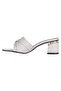 Byn Ayışığı By20 Cream Women's 7cm Heels Slipper - 3