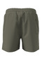 Men's Khaki Yan Striped Detail Medium Length Drawstring Swim Shorts - 4