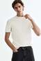 Slim Fit Knitted T-shirt