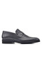 Black H Genuine Leather Men's L Loafers Shoes - 2