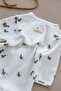 Zebra Printed Calmy Series Zippered Jumpsuit with Self-Patch Detail - 4
