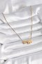 316L Steel Gold Color Elephant Heart Figured Women's Necklace - 2