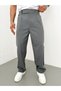Men's Buckled Pleated Fabric Trousers - 3