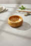 Bamboo Serving Bowl Round Natural Wooden Snack Bowl Salad Bowl Kitchen Presentation Container
