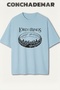 The Lord of the Rings Printed Premium Oversized Cotton Lu T-Shirt