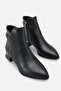 Egd 102 Low Heel Boots with Back Buckle Detail