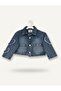 Denim Coat with Heart Detail - 2