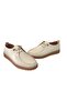 Byk Vardar 510 Genuine De Leather Ahve Comfortable Women's Shoes with Rubber Laces - 5