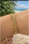 Xuping Braided Chain Model Zircon Stone Women's Bracelet