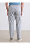 Gray Standard Fit Men's Trousers - 4