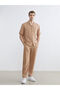 Brown Comfortable Fit Dobby Men's Shirt - 2