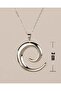 Elyra Spiral Steel Necklace - 3