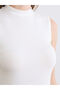 Ecru Mock Neck Women's Athlete - 3