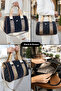 Women's Quilted Pattern Cylinder Model Long Crossbody Hand & Shoulder Bag (31x22 CM) - 2