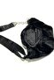 Plush Crisscross Straps Women's Bag / Chain Detail / Adjustable Handle / Lined - 3