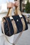 Women's Quilted Pattern Cylinder Model Long Crossbody Hand & Shoulder Bag (31x22 CM)