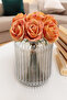 Artificial Flower Premium 7-Piece Viper Rose Bouquet 25 cm Orange - 2