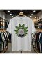 Yaprak Face Printed 100% Cotton Regular Fit Crew Neck T-Shirt