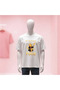 Printed Crew Neck Wide Fit Unisex Tshirt